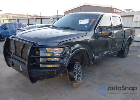 2016 Ford F-150 Lariat из США, поврежденный, VIN 1FTEW1EF9GKF47788